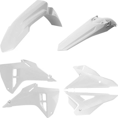 Acerbis Plastics Kit White #2985990002 for Honda CRF250R 4-Stroke/CRF450R 2025
