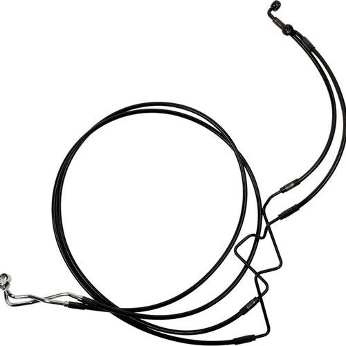 Magnum XR Lower Brake Line Black Harley Davidson Fltrk Road Glide Limited 2024