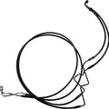 Magnum XR Lower Brake Line Black Harley Davidson Fltrk Road Glide Limited 2024