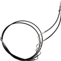 Magnum XR Lower Brake Line Black/Chrome Harley Davidson Flhrxs Road King Special