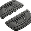 Ciro Chicane Passenger Floorboard Inserts Black #61820 Harley Davidson