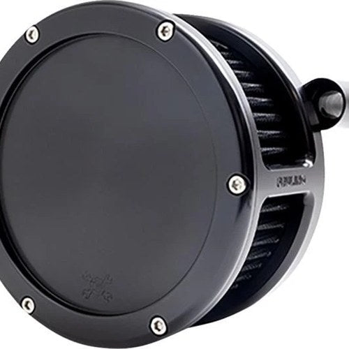 Feuling BA Series Air Cleaner Black With Solid Cover/Black Filter #5563