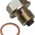 Show Chrome Magnetic Oil Drain Plug Zinc #5-301 for Honda/Yamaha/Can-Am