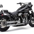 Cobra Neighbor Hater Slip-On Mufflers Chrome #6048 Harley Davidson