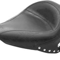 Mustang Solo Seat Studded/Conchos #75490 Harley Davidson