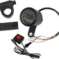 DS Programmable Mini Electronic Speedometer 1.87" Matte Black