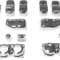 HardDrive Switch Caps Chrome #370341 Harley Davidson