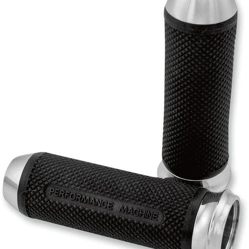 Performance Machine Elite Grips Chrome #00635-2028CH Harley Davidson