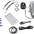 UltraCool Frame/Side Mount Oil Cooler Kit Chrome #SMD-1C Harley Davidson Dyna