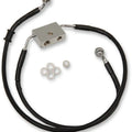 DS Extended Front Brake Line Kit Black ABS Only +4" Oversize #3300559