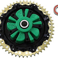 Alloy Art Cush Drive Chain Sprocket 51T Black Carrier/Gold Sprocket G2CC51-12