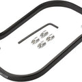 Moose Contour Handguard Replacement Bars and Taperlocks Black