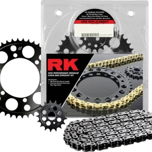 RK 520 Replacement Chain & Sprocket Kit Black/Natural Triumph Daytona 660