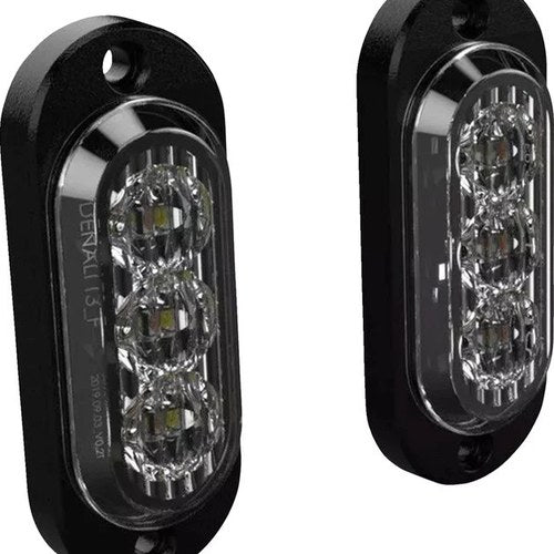 Denali T3 Modular Switchback LED Signal Pods with Amber/White Lights