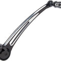 Arlen Ness Deep Cut Brake Pedal With Peg Black #19-764 Harley Davidson