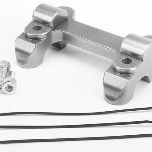 HeliBars Tour Performance Handlebar Riser Grey #HR01116 for Honda Crf 1000