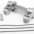 HeliBars Tour Performance Handlebar Riser Grey #HR01116 for Honda Crf 1000