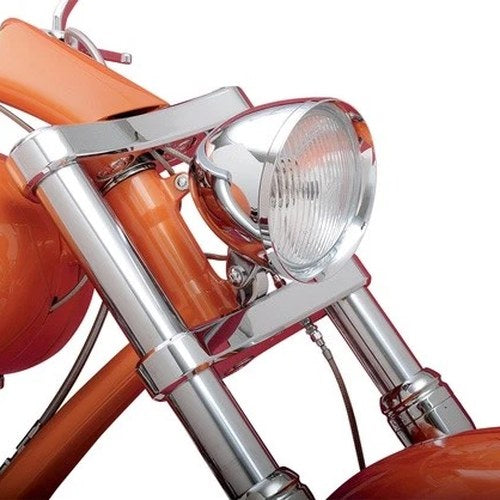 Accutronix Elite 49mm Triple Tree 3 Degree Chrome Harley Davidson Dyna 2006