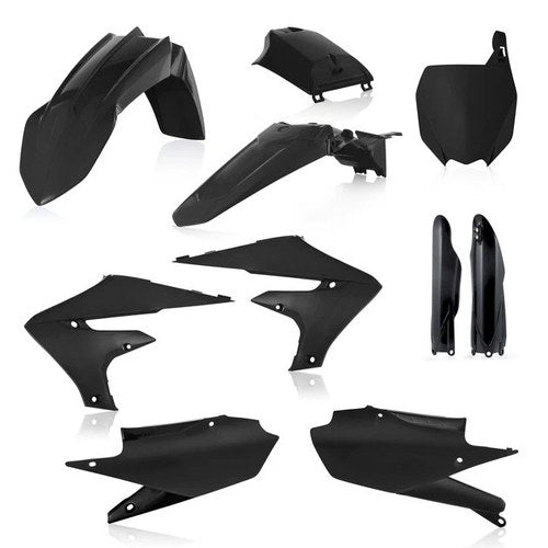 Acerbis Full Plastics Kit Black #2736350001 for Yamaha YZ450F/YZ250F 4-Stroke
