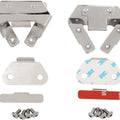 DS Hard Saddlebag Mount Brackets With Wear Plates Harley Davidson #145414