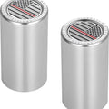 Figurati Designs Long Docking Hardware Covers US Flag Red Line Polished