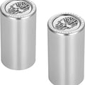 Figurati Designs Long Docking Hardware Covers Skull/CC Polished