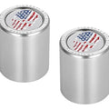 Figurati Designs Short/Fat Docking Hardware Covers Skull Polished