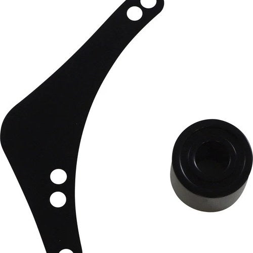 Arlen Ness Inverted/Method/Sidekick Breather Cover Plate Right Black #600-062