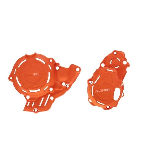 Acerbis X-Power Engine Cover Kit Orange #2977605226 KTM 250 SX-F/350 SX-F 23-24