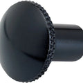 Joker Machine Choke Knob Knurled Black #02-57B Harley Davidson