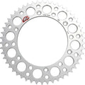 Renthal Sprocket Rear 50T 520 Ultralight Aluminum Silver #131U-520-50GBSI Yamaha