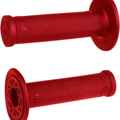 Odi Ruffian No-Waffle MX Grips 120mm Red