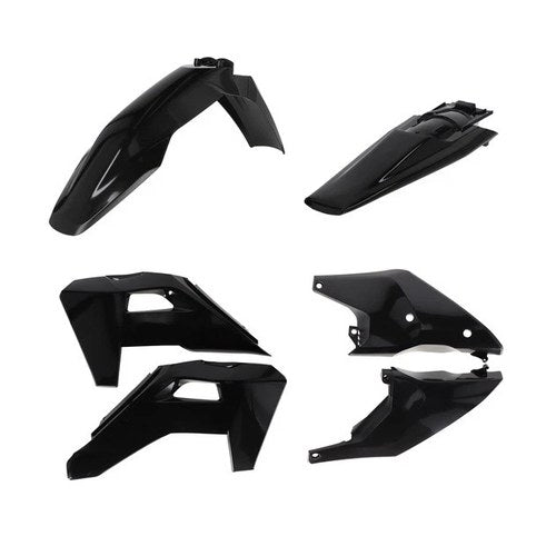 Acerbis Plastics Kit Black Husqvarna FC 250/FC 350/FC 450/TC 125/TC 250 2025