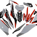 Dcor Complete Graphics Kit Cor 9 White KTM 250 SX/250 SX-F/350 SX-F/450 SX-F