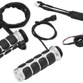 Kuryakyn Heated Iso Grips for Tbw Chrome #6470 Harley Davidson
