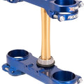 Xtrig Rocs Triple Clamp Kit 1-1/8" 24mm Offset Blue #501350701201 Sherco