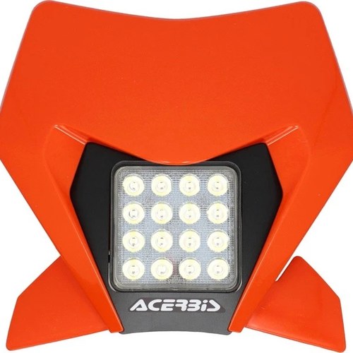 Acerbis Vsl LED Headlight Orange #2983305226 KTM