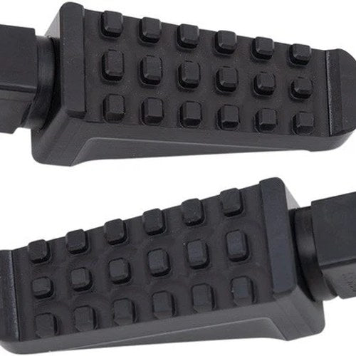 Joker Machine Road Racing Passenger Footpegs Black Harley Davidson Softail