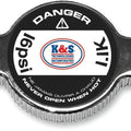 K&S Radiator Cap 16 Psi Chrome
