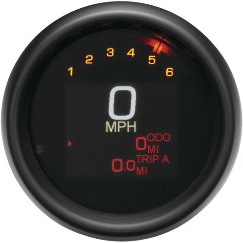 Dakota Digital MLX-3000 Series Instrument Black #MLX-3012-K Harley Davidson