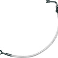 Magnum Polished Stainless Rear DOT Brake Line Kit 18-13/16" Harley Davidson Dyna