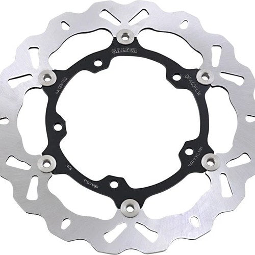 Galfer Std Floating Wave Front Brake Rotor w/Stainless Steel Carrier #DF460FLW