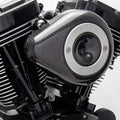 S&S Stealth Air Cleaner Kit w/Carbon Fiber Teardrop Cover #170-0498