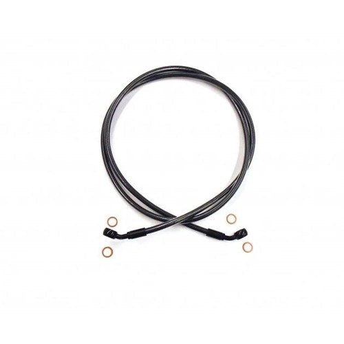 Magnum Black Pearl E-Z Align Front Brake Line 42" #46642SW Harley Davidson