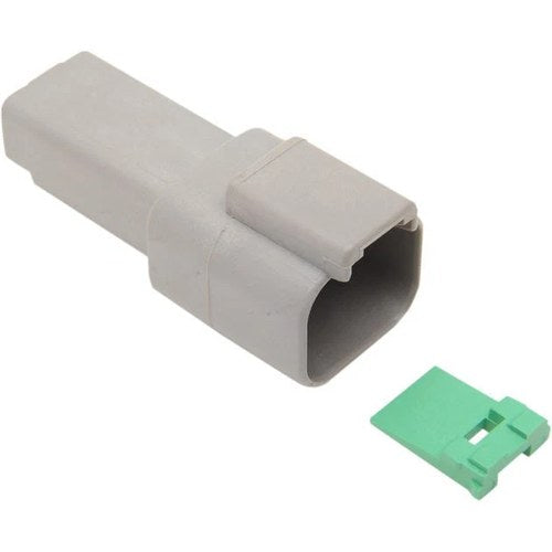 Namz Deutsch DT Series Receptacle 2-Pin Gray
