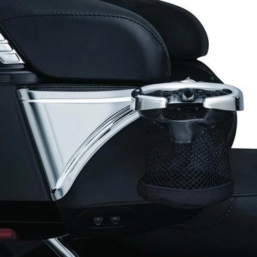Kuryakyn Passenger Drink Holder w/ Basket #1692 Harley Davidson