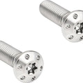 Arlen Ness Brake Caliper Mounting Bolts Silver 2-Pack #300-917 Harley Davidson