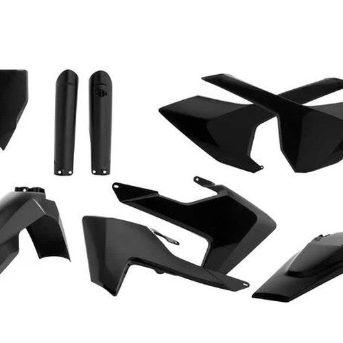 Acerbis Full Plastics Kit Black 2462600001 Husqvarna FC 250/FC 350/FC 450/TC 125