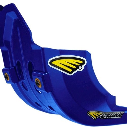 Cycra Full Armor Skid Plate Blue fits Yamaha WR250F/YZ250FX/WR450F/YZ450FX