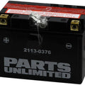 Parts Unlimited Agm Maintenance Free Battery #173858 Honda/Yamaha